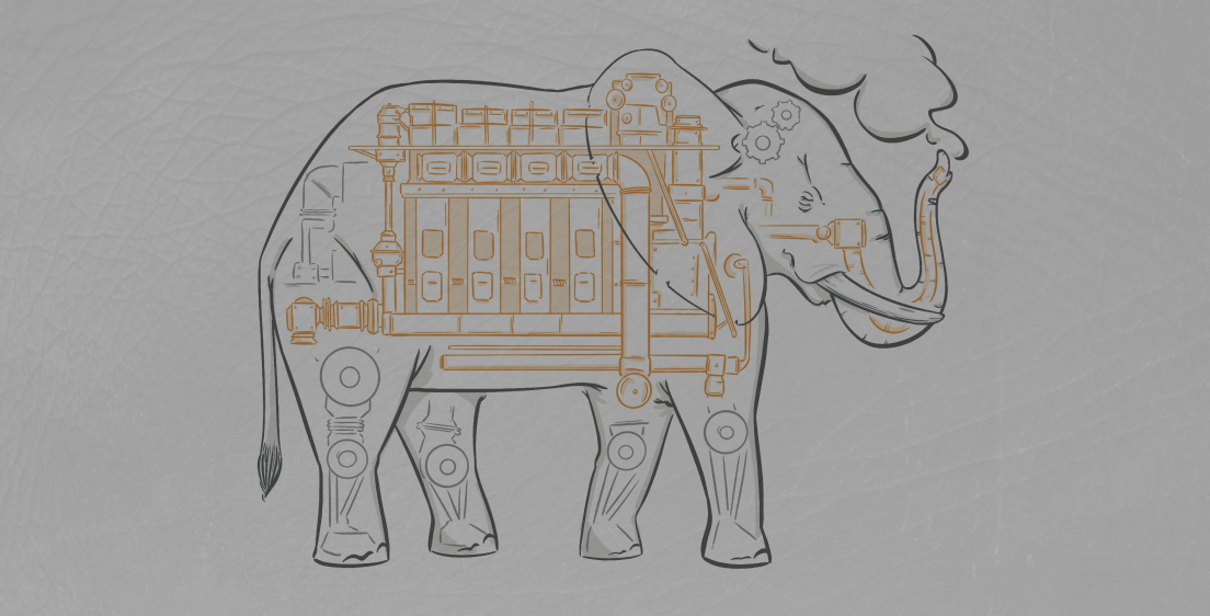 Elefant Grafik