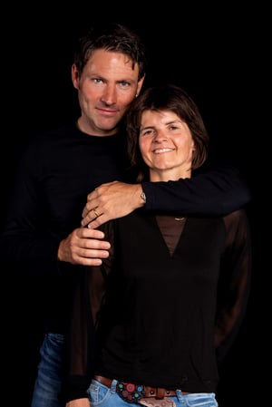 Eric Ruetsche und Frau