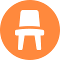 Icon Sitzplätze